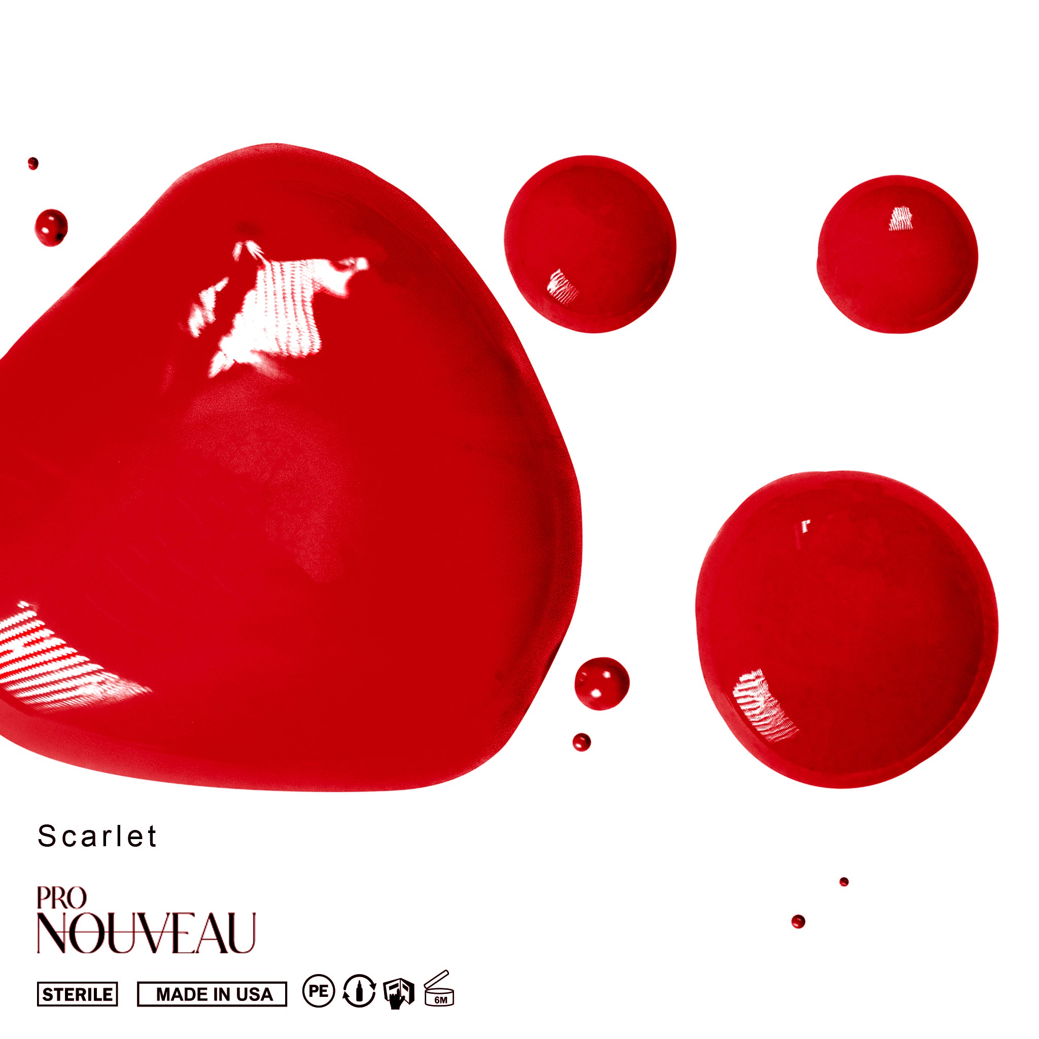 Pro Nouveau Lips - Scarlet - Image 2